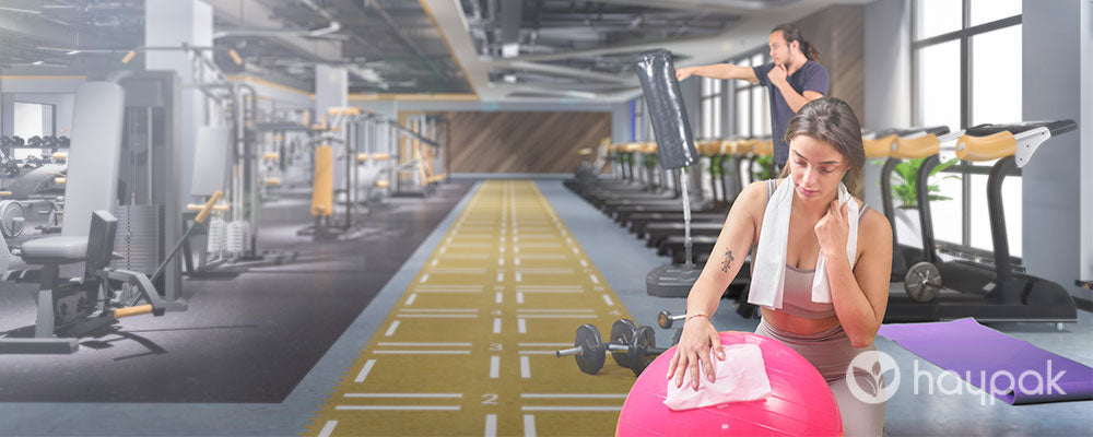 Tek kullanımlık spor havluları